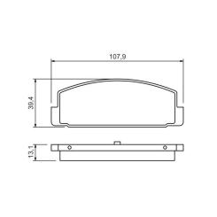 Тормозные колодки Bosch 0 986 424 295 Фото 3