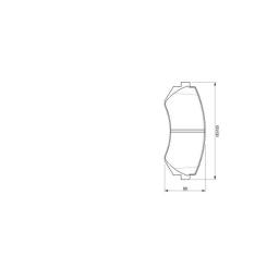 Тормозные колодки Bosch 0 986 424 489 Фото