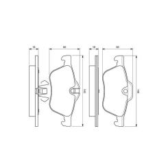 Тормозные колодки Bosch 0 986 424 652 Фото 5