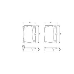 Тормозные колодки Bosch 0 986 424 711 Фото 6