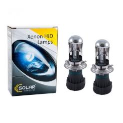 Автолампа SOLAR H4 bi-xenon 6000K,85V,35W P43t-38 Фото 1