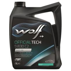 Моторное масло Wolf OFFICIALTECH 5W30 C2 5л Фото
