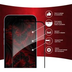 Стекло защитное Intaleo Full Glue Apple iPhone 14 Plus Фото 1