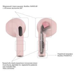 Наушники BeatBox PODS PRO 6 Pink Фото 5