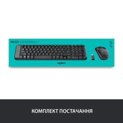 Комплект Logitech MK220 Wireless UA Black Фото 6
