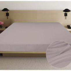 Простынь Ярослав сатин 08 серый 200х220 Фото