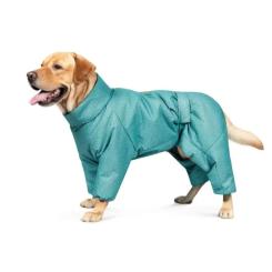 Комбинезон для животных Pet Fashion «Cold» 5XL (бірюзовий) Фото 1