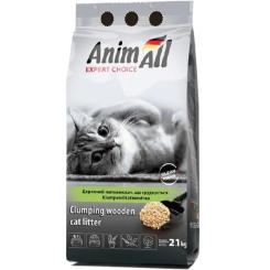 Наполнитель для туалета AnimAll Деревний грудкуватий 2.1 кг Фото