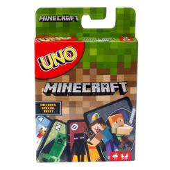 Настольная игра UNO Minecraft Фото
