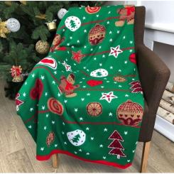 Плед Прованс Печенье Зеленый 90х130 Фото