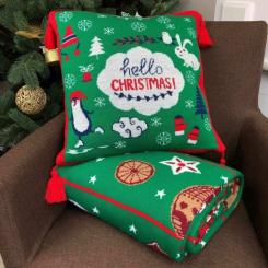 Плед Прованс Печенье Зеленый 90х130 Фото 2