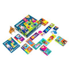 Настольная игра Vladi Toys Crazy Домино (рос.) Фото 1