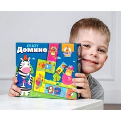 Настольная игра Vladi Toys Crazy Домино (рос.) Фото 3