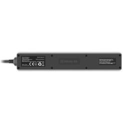 Сетевой фильтр питания REAL-EL RS-6 Protect M 5m, black Фото 6