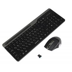 Комплект A4Tech FB2535C Wireless/Bluetooth Smoky Grey Фото 3