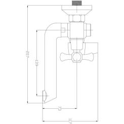 Смеситель Kroner Hamburg-C060 Фото 6