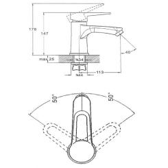 Смеситель Kroner Main-C010 Фото 1