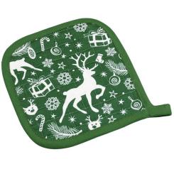 Кухонная прихватка Home Line зеленый 20х20см Фото