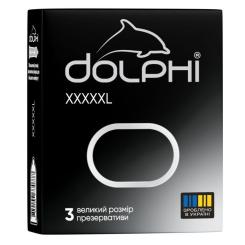 Презервативы Dolphi XXXXXL 3 шт. Фото