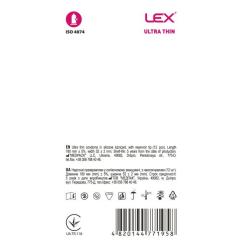 Презервативы Lex Condoms Ultra Thin 12 шт. Фото 1