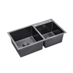 Мойка кухонная Kroner Schwarze-7843ZHM Фото 1