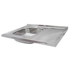 Мойка кухонная Kroner Polierte-6080L 06160 Фото 3