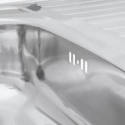 Мойка кухонная Kroner Polierte-6080L 06160 Фото 5