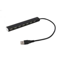 Концентратор Gembird 7 x USB 2.0 black Фото
