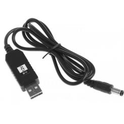 Кабель питания XoKo USB to DC 5.5x2.1mm 12V 1.0m Фото