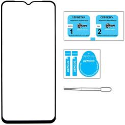 Стекло защитное Dengos Full Glue iPhone 14 black frame Фото 2