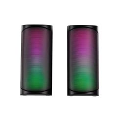 Акустическая система 2E PCS231 RGB Matrix USB Black Фото 2