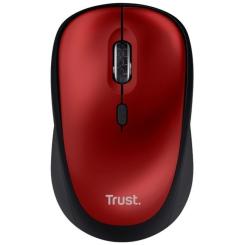 Мышка Trust Yvi+ Silent Eco Wireless Red Фото