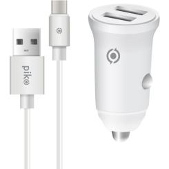 Зарядное устройство Piko CC-312 (2USB3,1A) + USB-C cable Фото