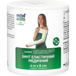 Бинт эластичный MedTextile Бинт еластичний медичний MEDTEXTILE середньої розт Фото