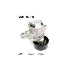 Натяжитель ремня с роликом SKF VKM 36020 Фото 1