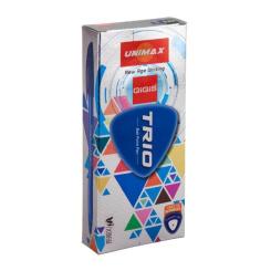 Ручка шариковая Unimax Trio, черная Фото 2