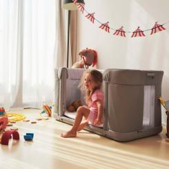 Кроватка Chicco Next2Me Forever 3 в 1 Сіре Фото 10
