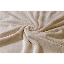 Плед Ярослав Флис бежевый 200х145 Фото 2