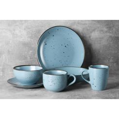 Тарелка Ardesto Bagheria Dessert 19 см Misty Blue Фото 1