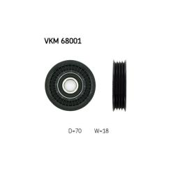 Ролик натяжителя ремня SKF VKM 68001 Фото