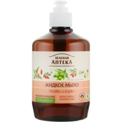 Жидкое мыло Green Pharmacy Оливка та годжі 460 мл Фото