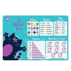 Подкладка настольная Yes Kittycon английский Фото