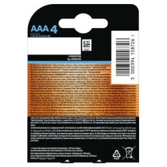 Батарейка Duracell Optimum AAA лужні 4 шт. в упаковці Фото 2