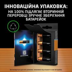 Батарейка Duracell Optimum AAA лужні 4 шт. в упаковці Фото 5