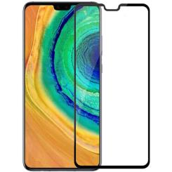 Стекло защитное PowerPlant Full screen Huawei Mate 30, Black Фото