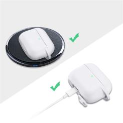Чехол для наушников BeCover Silicon для Apple AirPods Pro White Фото 1