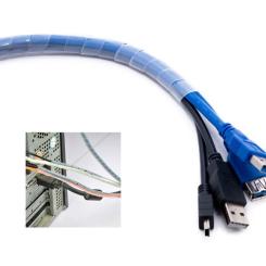 Кабельный организатор Extradigital Cable twine CC-919, White Фото 2