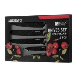 Набор ножей Ardesto Black Mars 5 шт Black Фото 9