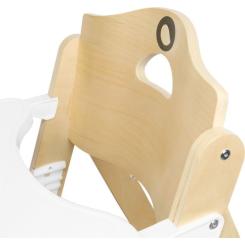 Стульчик для кормления Lionelo Floris White natural Фото 8