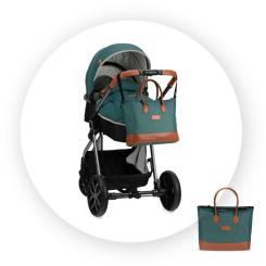 Коляска MoMi 2 в 1 Limuru Green Фото 11